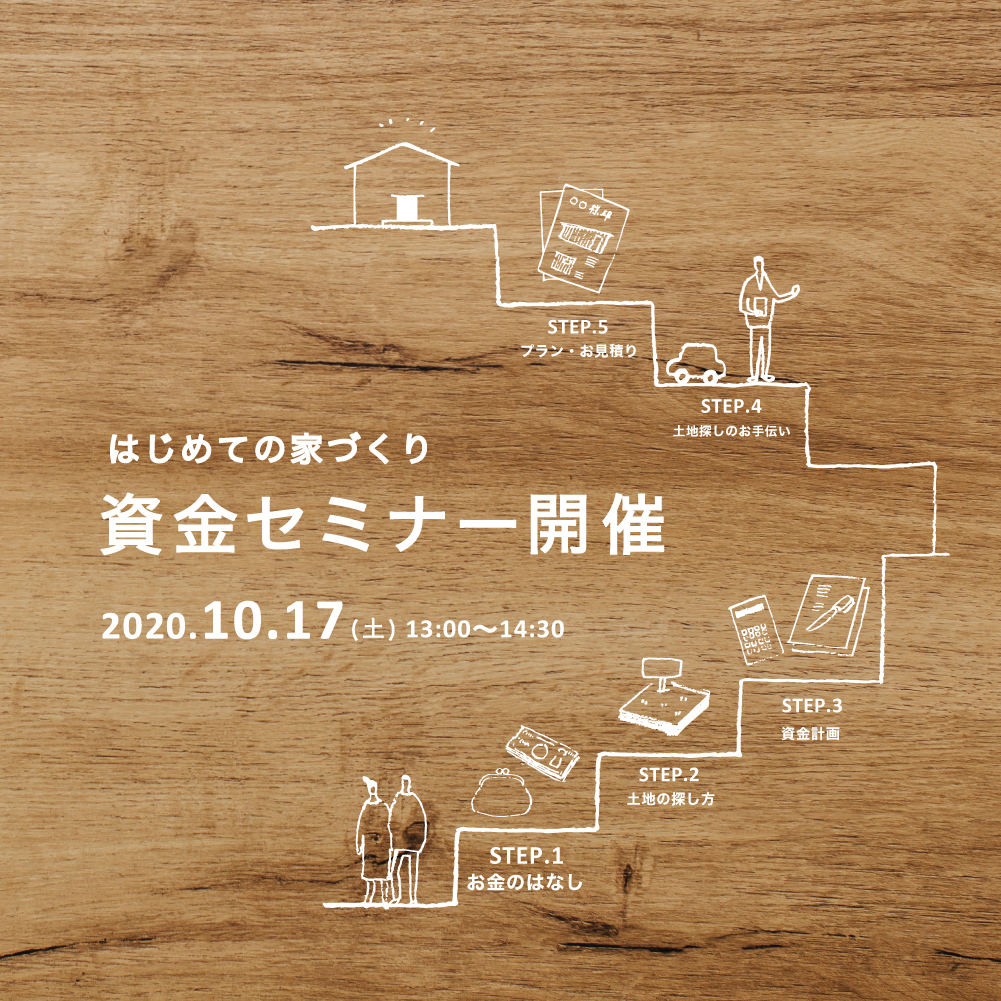 10 17 土 はじめての家づくり お金のセミナー 満員となりました フクヤ建設株式会社 高知の工務店 注文住宅 Fpの家